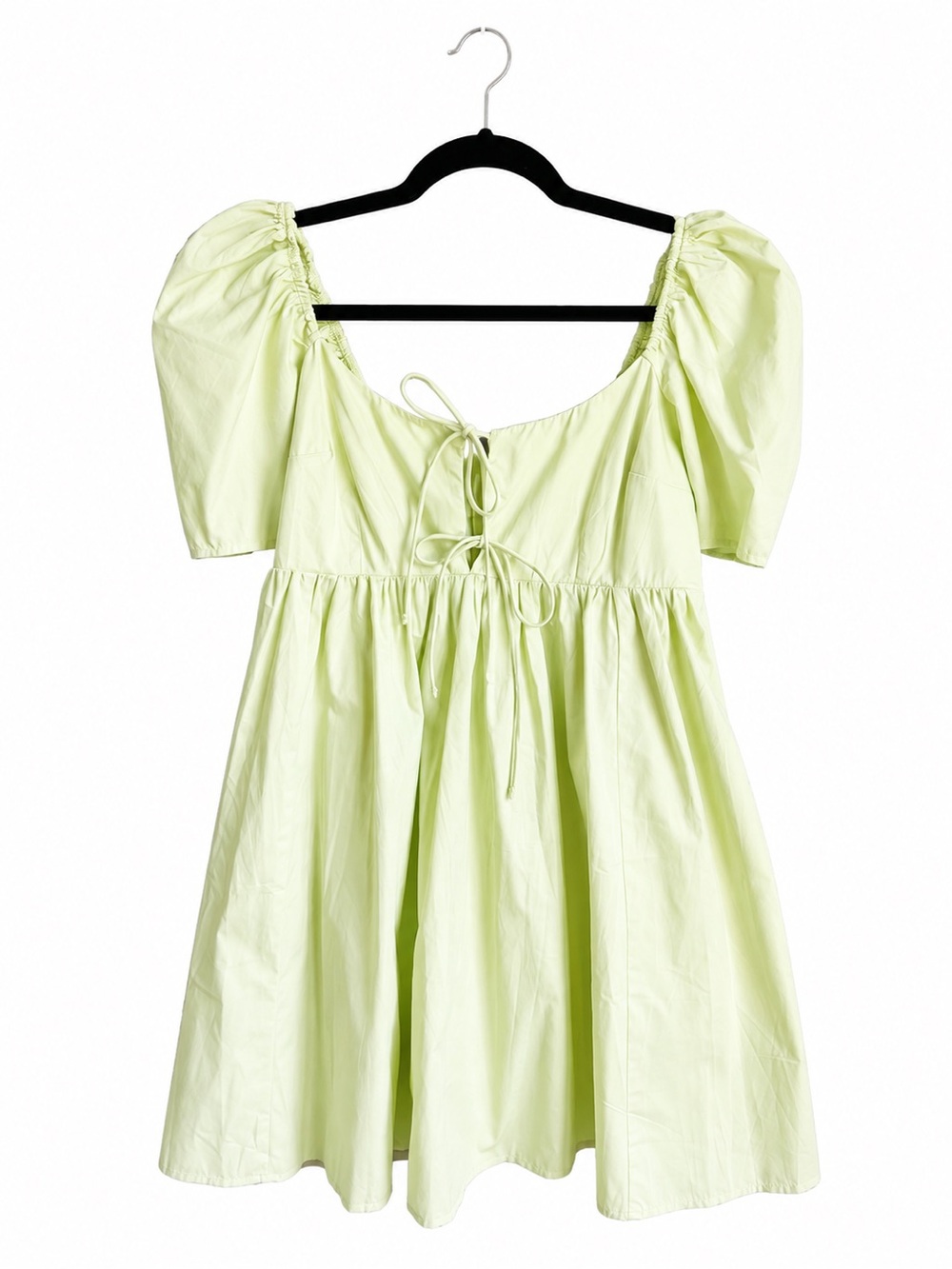 Abercrombie & Fitch Dress Babydoll mini cotton blend small A&F chic